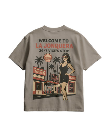 LA JONQUERA - Heavy T-shirt - V1