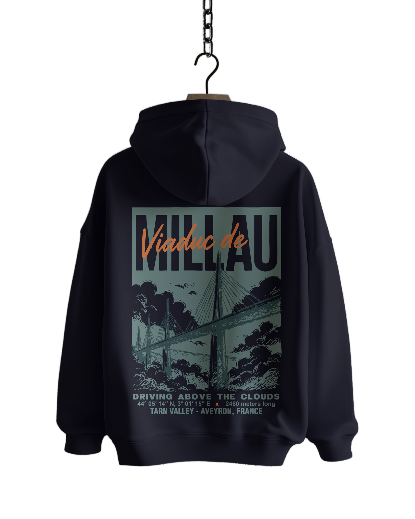 VIADUC DE MILLAU - Hoodie - V2