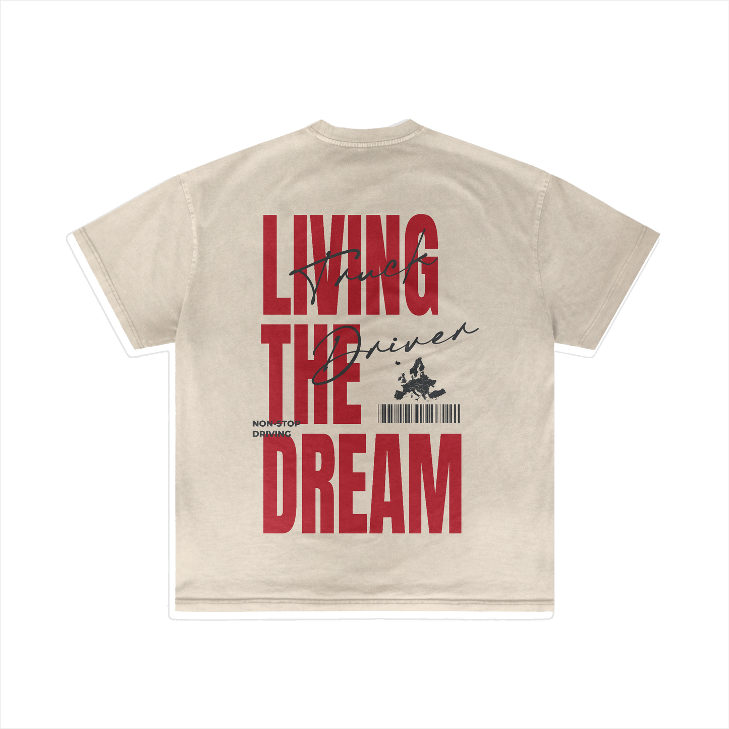 LIVING THE DREAM - Summer T-shirt - V1