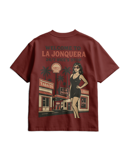 LA JONQUERA - Heavy T-shirt - V1