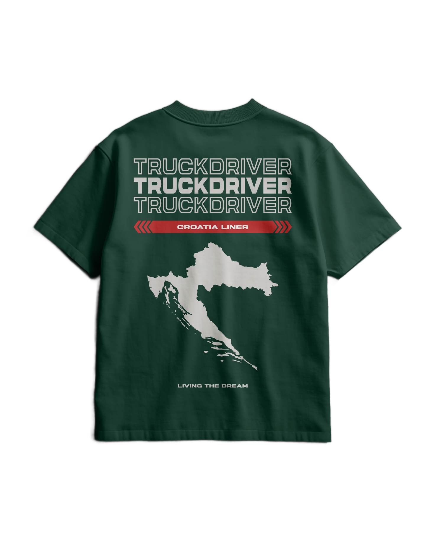 CROATIA Liner - Heavy T-shirt - V2