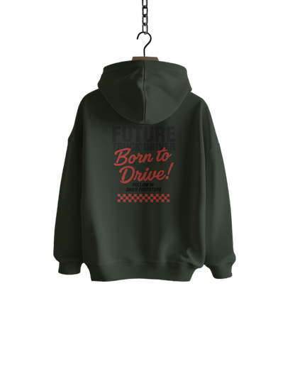 BORN TO DRIVE - Hoodie - DAD VERSION (for kids)