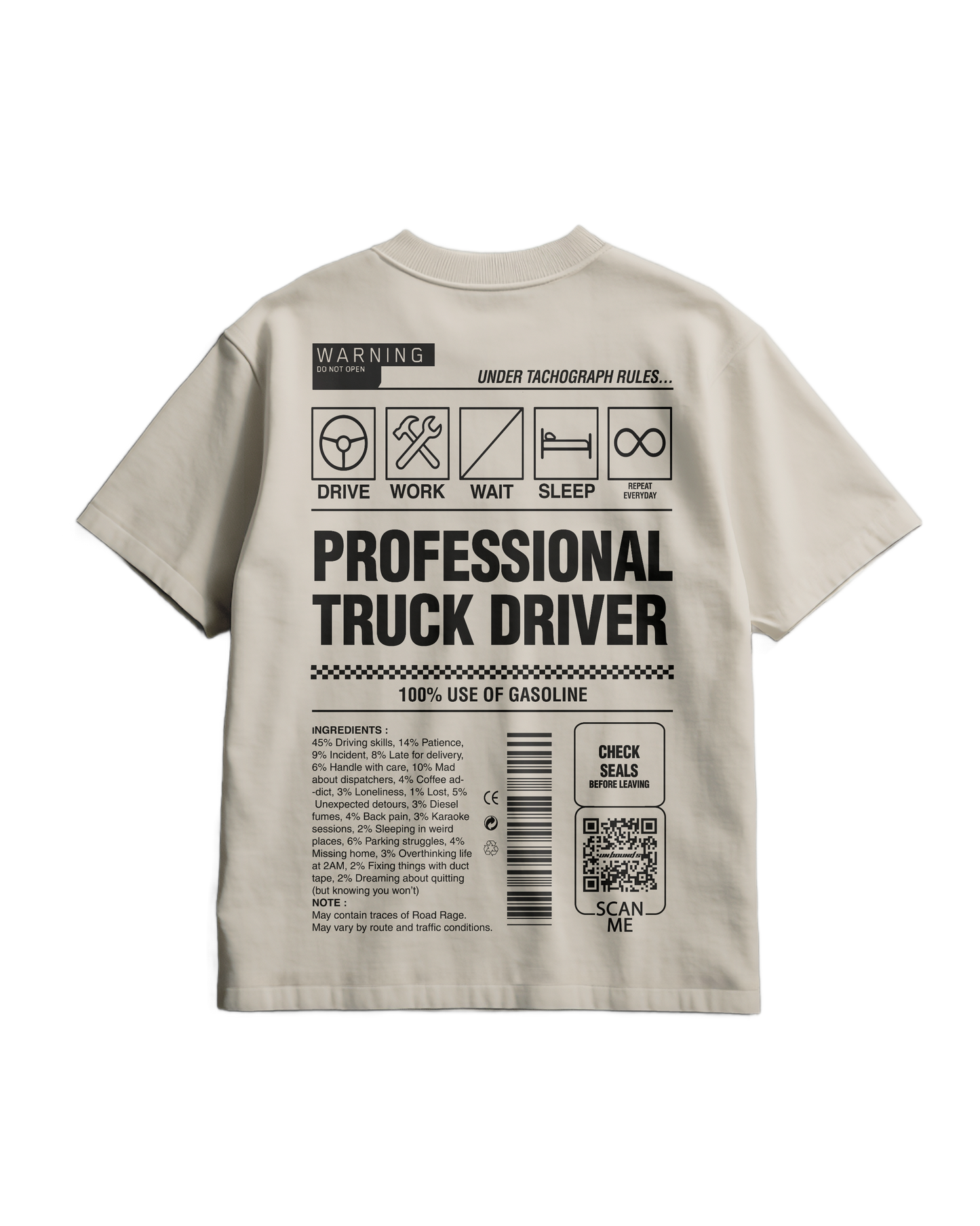 TRUCKER Label - Heavy T-shirt