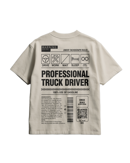 TRUCKER Label - Heavy T-shirt