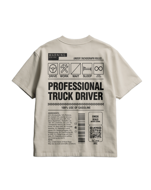 TRUCKER Label - Heavy T-shirt