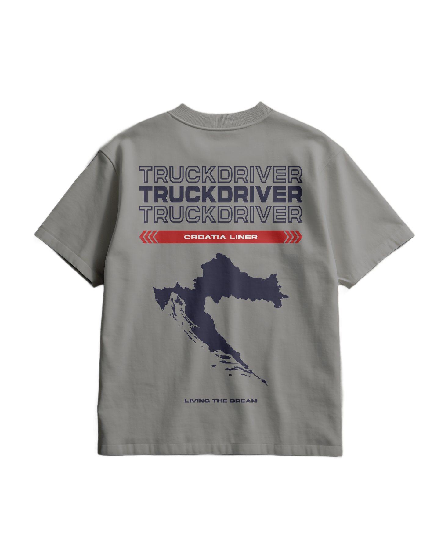 CROATIA Liner - Heavy T-shirt - V1
