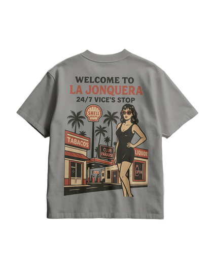 LA JONQUERA - Heavy T-shirt - V1