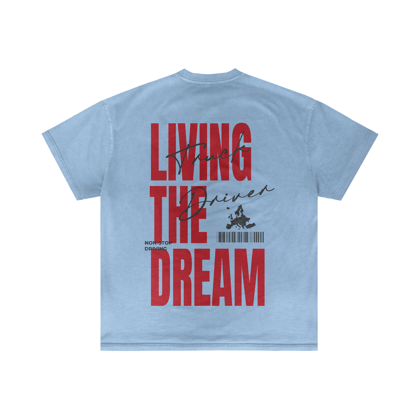 LIVING THE DREAM - Summer T-shirt - V1