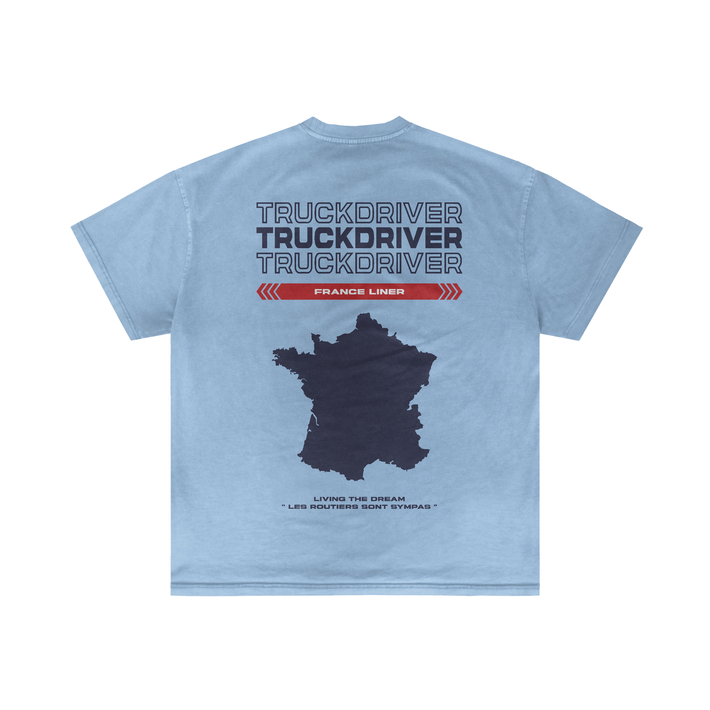 FRANCE Liner - Summer t-shirt - V1