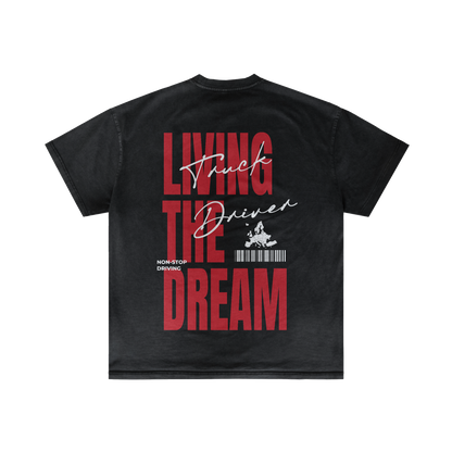 LIVING THE DREAM - Summer T-shirt - V2