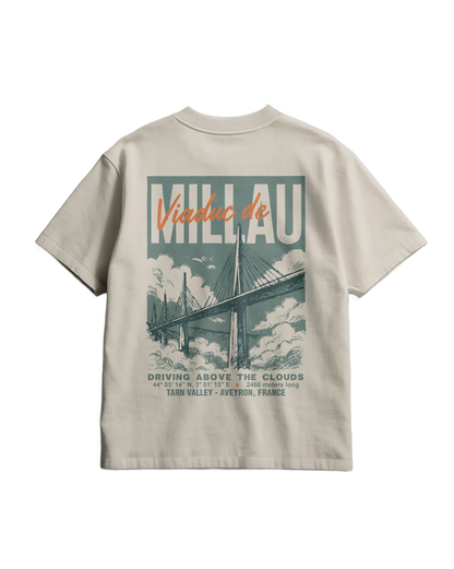 VIADUC DE MILLAU - Heavy T-shirt - V1