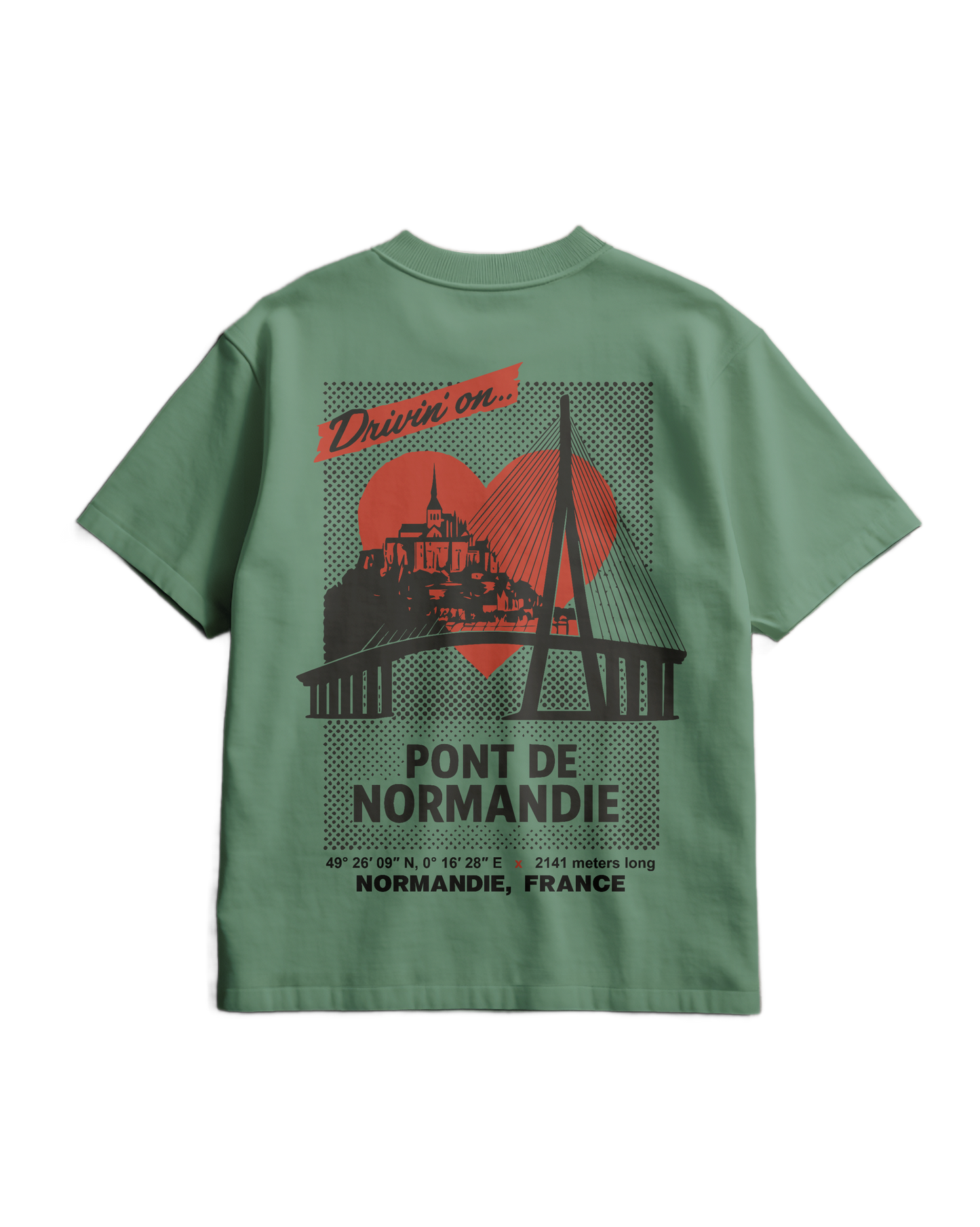 PONT DE NORMANDIE - Heavy T-shirt