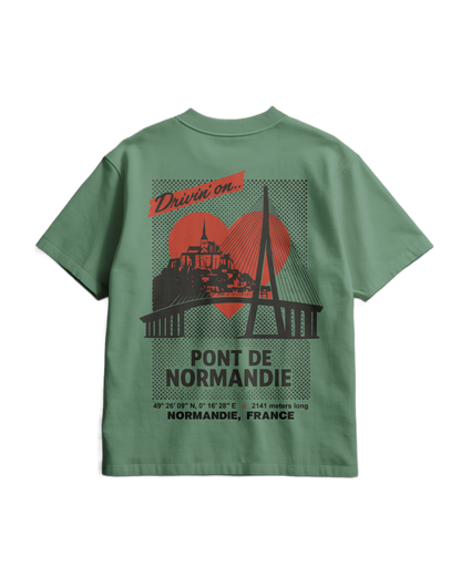 PONT DE NORMANDIE - Heavy T-shirt
