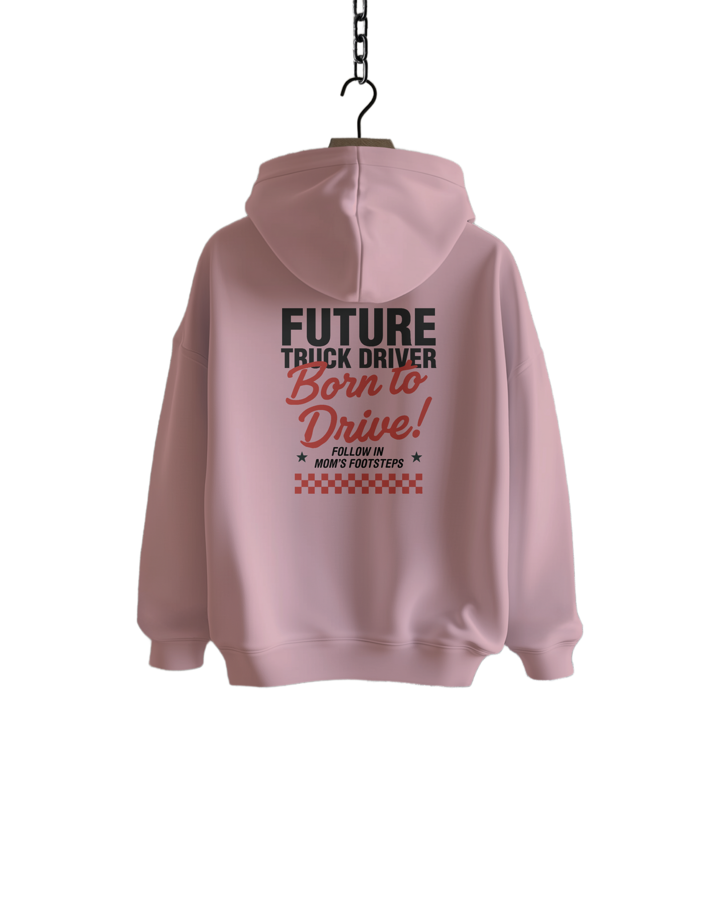 BORN TO DRIVE - Hoodie - MOM VERSION (for kids)