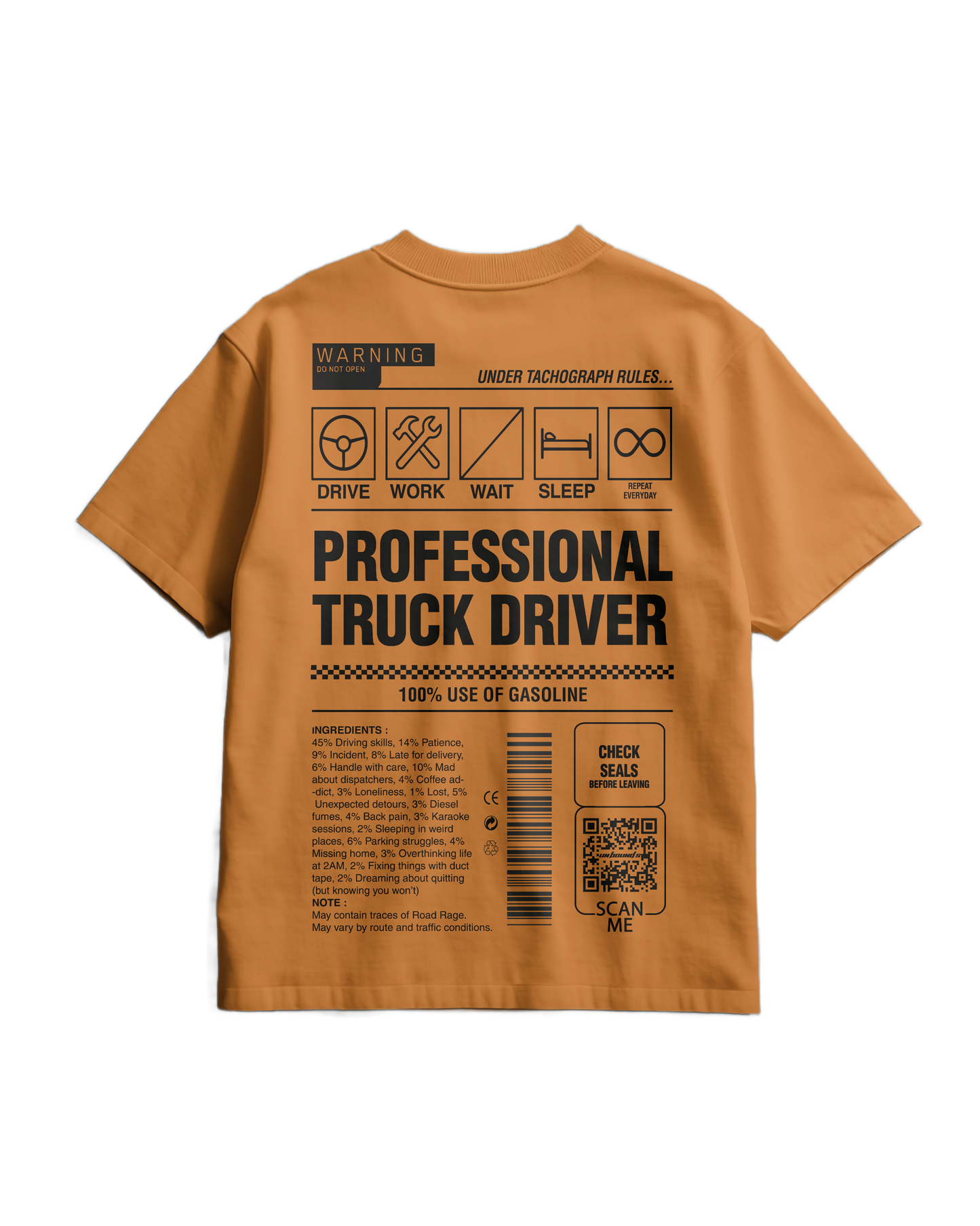 TRUCKER Label - Heavy T-shirt
