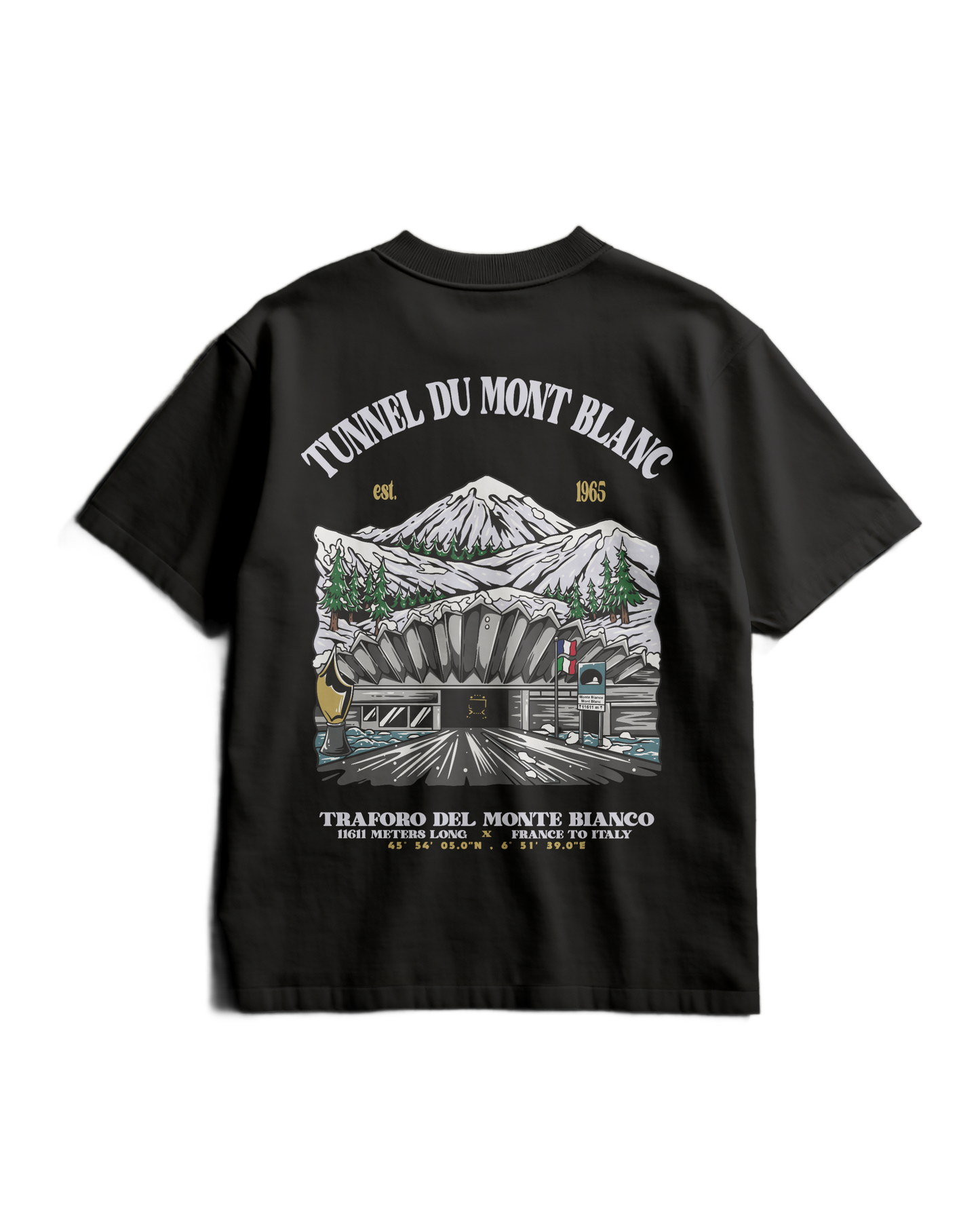BEYOND MONT-BLANC - Heavy T-shirt