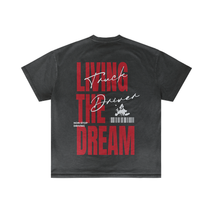 LIVING THE DREAM - Summer T-shirt - V2