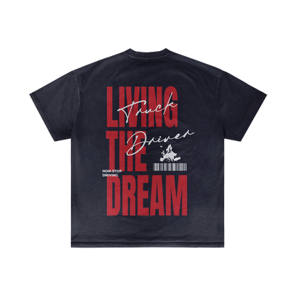 LIVING THE DREAM - Summer T-shirt - V2