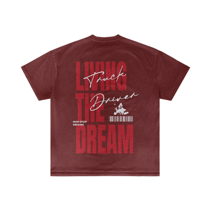 LIVING THE DREAM - Summer T-shirt - V2