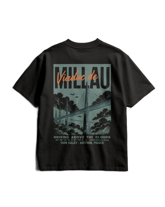 VIADUC DE MILLAU - Heavy T-shirt - V2