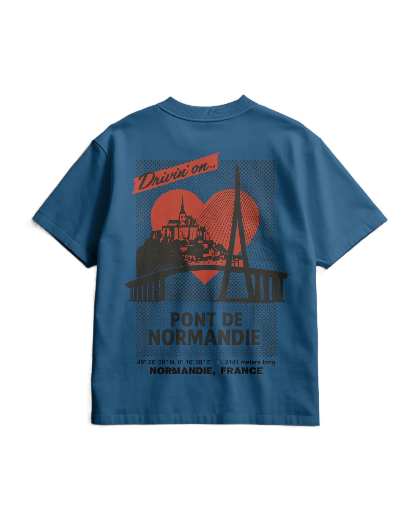 PONT DE NORMANDIE - Heavy T-shirt