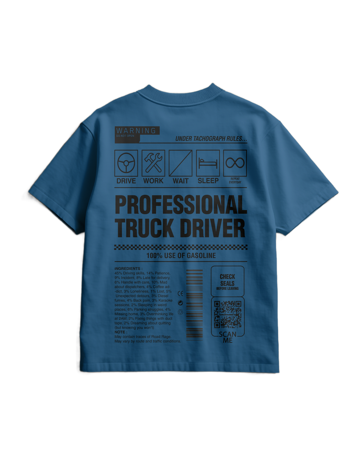 TRUCKER Label - Heavy T-shirt