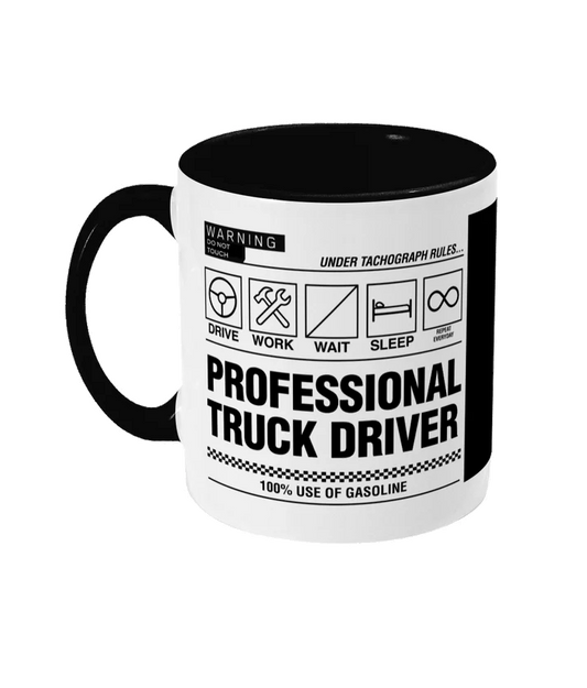 TRUCKER LABEL - Coffee Mug